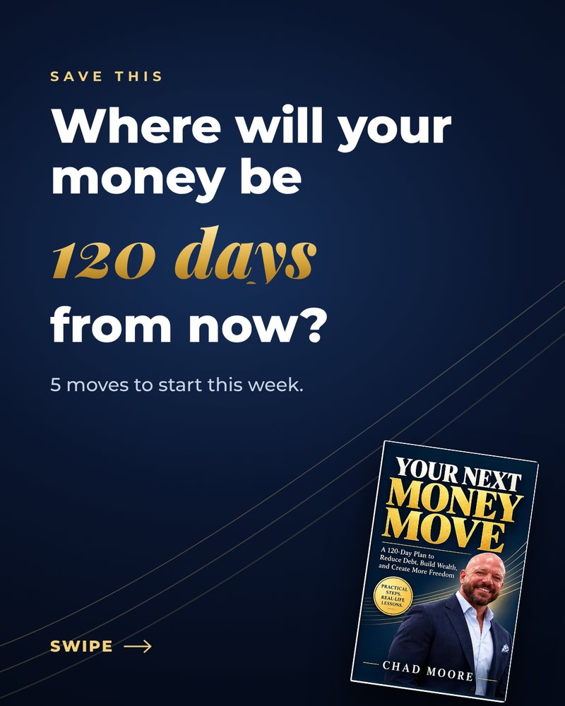 Where will your money be 120 days from now? 5 moves to start this week